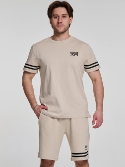 КОСТЮМ С ШОРТАМИ  Бежевый