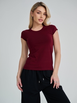 ФУТБОЛКА ЖЕНСКАЯ Бордовый