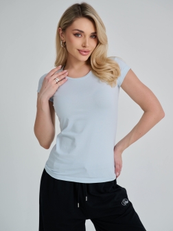 ФУТБОЛКА ЖЕНСКАЯ Голубой