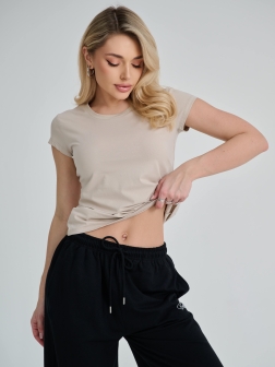 ФУТБОЛКА ЖЕНСКАЯ Бежевый