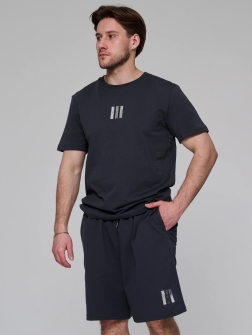 КОСТЮМ С ШОРТАМИ  Темно серый