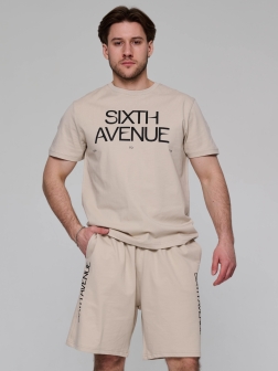 КОСТЮМ С ШОРТАМИ  Бежевый