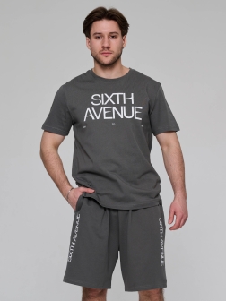 КОСТЮМ С ШОРТАМИ  темно-серый