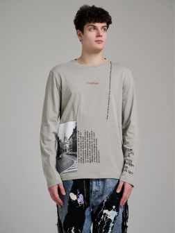 ЛОНГСЛИВ МУЖСКОЙ кофе с молоком