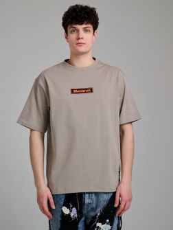 ФУТБОЛКА ОВЕРСАЙЗ МУЖСКАЯ  кофе с молоком