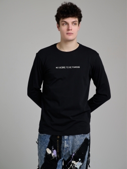 ЛОНГСЛИВ МУЖСКОЙ Черный