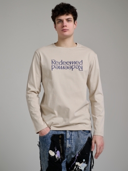 ЛОНГСЛИВ МУЖСКОЙ Бежевый