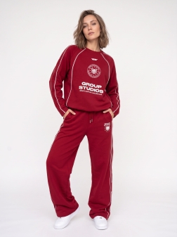 СПОРТИВНЫЙ КОСТЮМ ЖЕНСКИЙ Красный