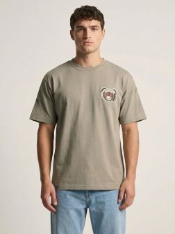 ФУТБОЛКА ОВЕРСАЙЗ МУЖСКАЯ  кофе с молоком