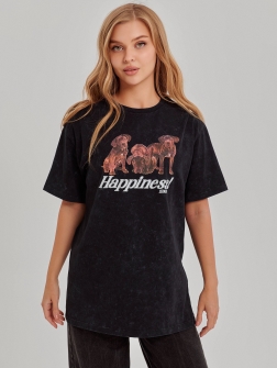 ФУТБОЛКА ЖЕНСКАЯ Черный