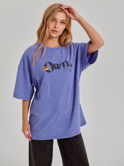 ФУТБОЛКА ЖЕНСКАЯ Lila (Very Peri) лиловый