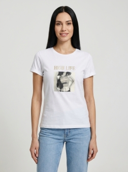 ФУТБОЛКА ЖЕНСКАЯ Белый