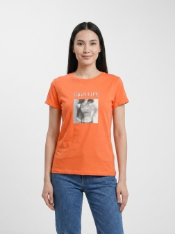 ФУТБОЛКА ЖЕНСКАЯ Оранжевый