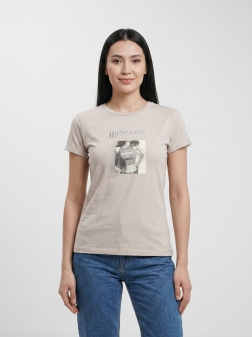 ФУТБОЛКА ЖЕНСКАЯ Бежевый