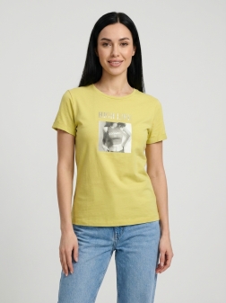 ФУТБОЛКА ЖЕНСКАЯ фисташково-зеленый