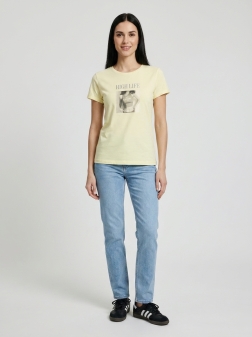 ФУТБОЛКА ЖЕНСКАЯ лимон желтый