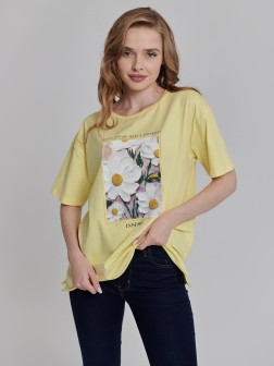 ФУТБОЛКА ЖЕНСКАЯ Желтый