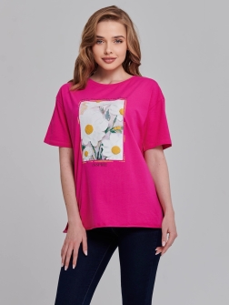 ФУТБОЛКА ЖЕНСКАЯ Розовый