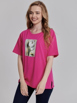 ФУТБОЛКА ЖЕНСКАЯ Розовый