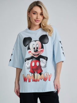 ФУТБОЛКА ЖЕНСКАЯ Голубой