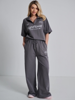 СПОРТИВНЫЙ КОСТЮМ ЖЕНСКИЙ темно-серый