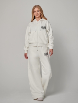 СПОРТИВНЫЙ КОСТЮМ ЖЕНСКИЙ Кремовый