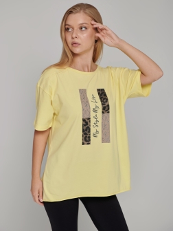 ФУТБОЛКА ЖЕНСКАЯ Желтый