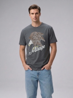 ФУТБОЛКА МУЖСКАЯ Темно серый