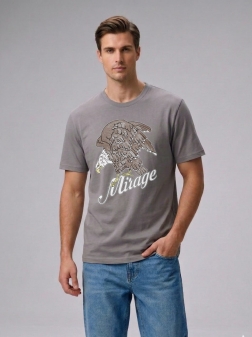 ФУТБОЛКА МУЖСКАЯ темно-серый