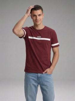 ФУТБОЛКА МУЖСКАЯ Бордовый