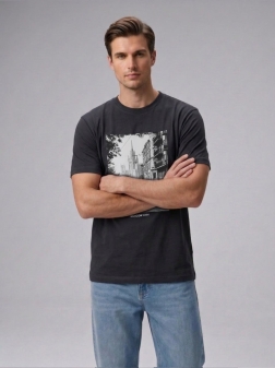 ФУТБОЛКА МУЖСКАЯ Черный