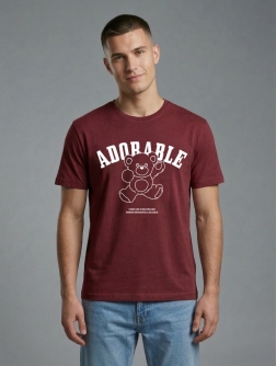 ФУТБОЛКА МУЖСКАЯ Бордовый