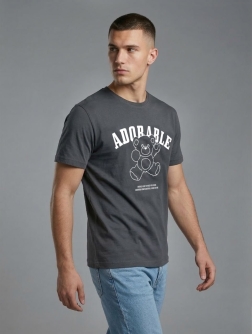 ФУТБОЛКА МУЖСКАЯ Темно серый