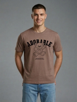 ФУТБОЛКА МУЖСКАЯ шоколадный