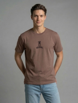 ФУТБОЛКА МУЖСКАЯ шоколадный