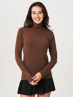 ВОДОЛАЗКА ЖЕНСКАЯ коричнево-бордовый