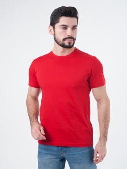 футболка мужская  Красный