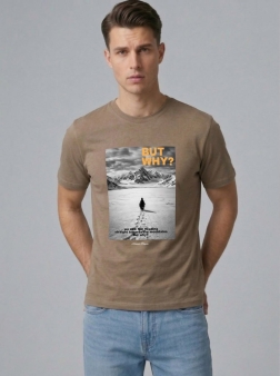 ФУТБОЛКА МУЖСКАЯ Коричневый