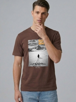 ФУТБОЛКА МУЖСКАЯ шоколадный