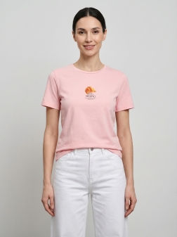 ФУТБОЛКА ЖЕНСКАЯ Розовый