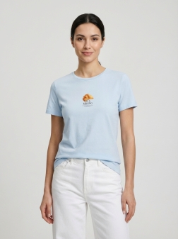 ФУТБОЛКА ЖЕНСКАЯ Голубой