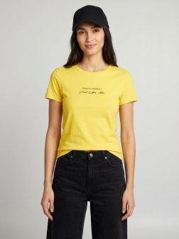 ФУТБОЛКА ЖЕНСКАЯ лимон желтый