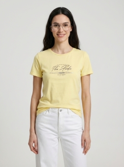 ФУТБОЛКА ЖЕНСКАЯ лимон желтый